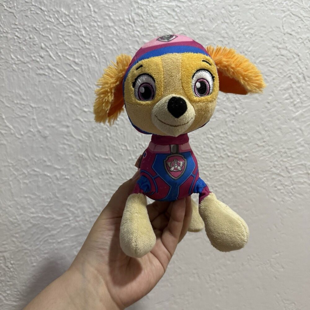 Paw Patrol Sea Patrol Aqua Pup Skye Cockapoo Dog 7" Stuffed Animal Plush Toy